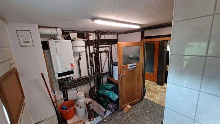 Wirtschaftsraum Heizung