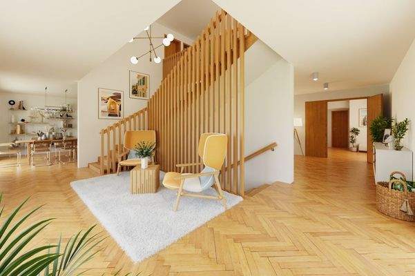 Diele im EG Einrichtungsbeispiel