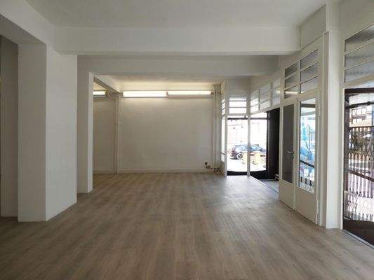 Vordere Ladenfläche