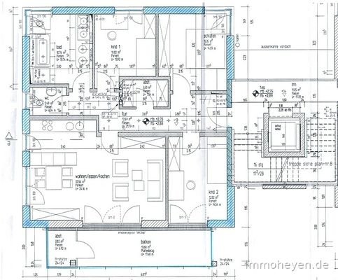 Grundrissplan Haus 1