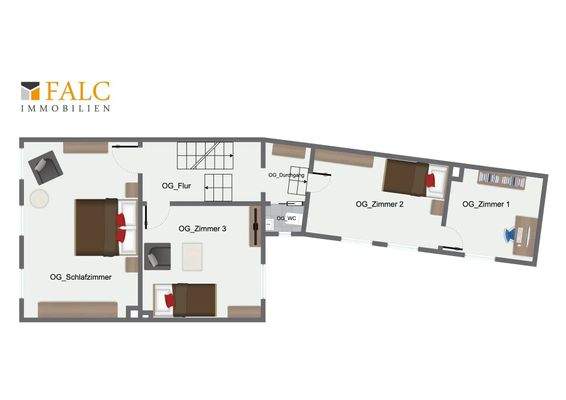 Obergeschoss Grundriss