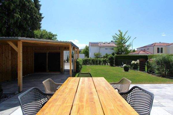 Terrassenblick nach Süden