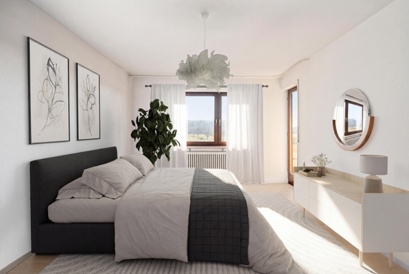 Schlafzimmer ( Staging )