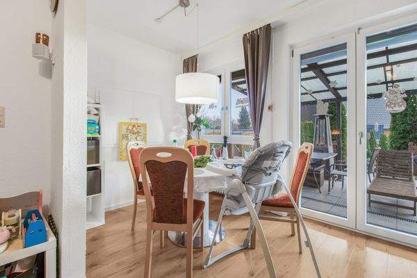 Wohn- und Essbereich im Erdgeschoss