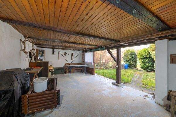 Überdachter Bereich