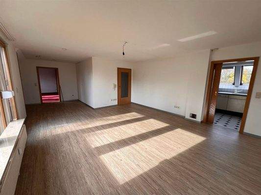 Blick zum Schlafzimmer