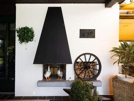 Kamin Terrasse