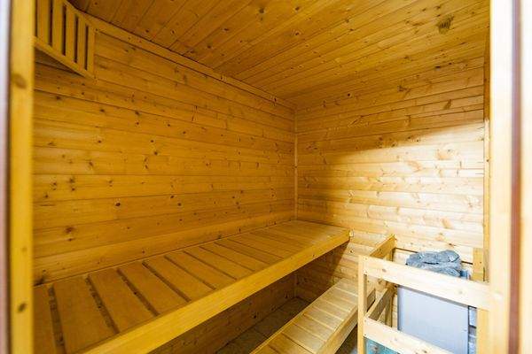 Sauna im Keller