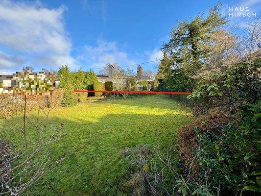 unterer Garten - auch als separates Baugrundstück