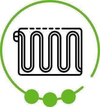 Inklusive Fußbodenheizung