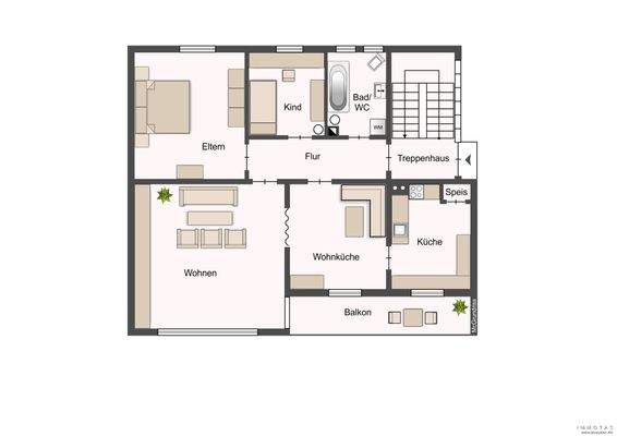 Grundriss Erdgeschoss