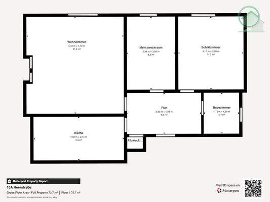 10A Heerstra e - Floor 1