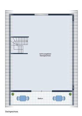 Grundriss Dachgeschoss