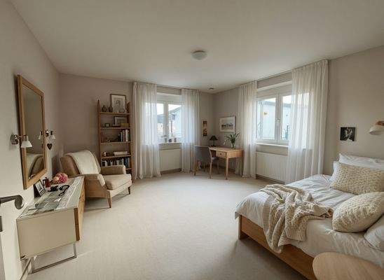 Hauptschlafzimmer - KI generiert