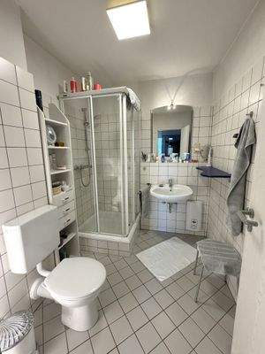 Badezimmer mit praktischer Dusche 