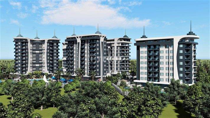 Apartments Offering Comfortable Living in Alanya Avsallar