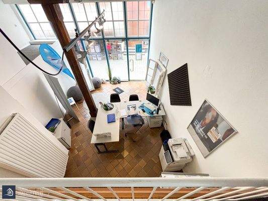 Blick von der Galerie