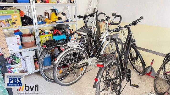gemeinschaftlicher Fahrradraum