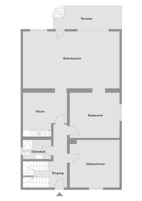 Erdgeschoss Ist-Zustand