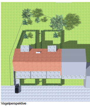 Hausplanung Luftbild