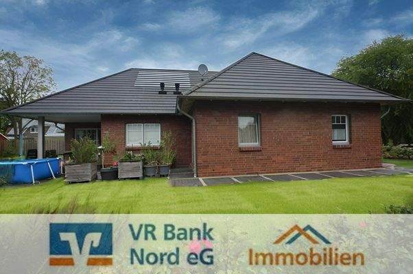 Seitenansicht mit Terrasse