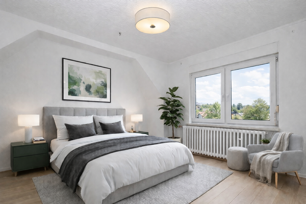 Visualisierung Zimmer 3 (KI-generiert)