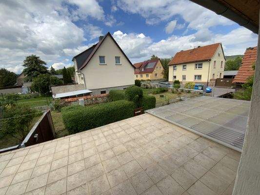 Blick von der Dachterrasse