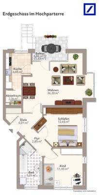 Grundriss Karl Liebknecht Str.