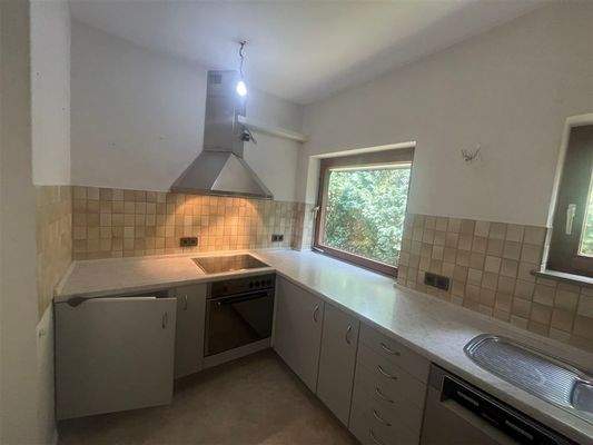 Blick in die Küche im EG