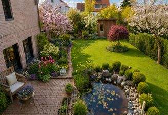 Blick in den Garten frühlingshaft.jpeg