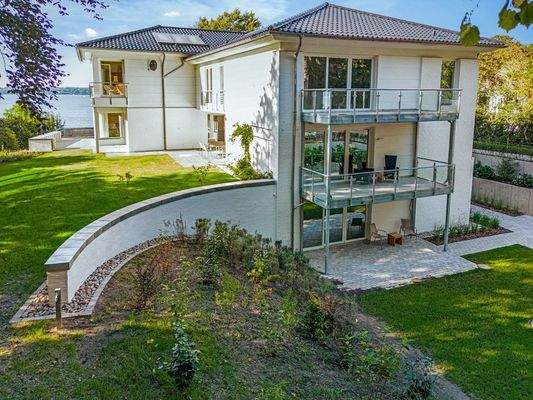 Blick auf die Immobilie