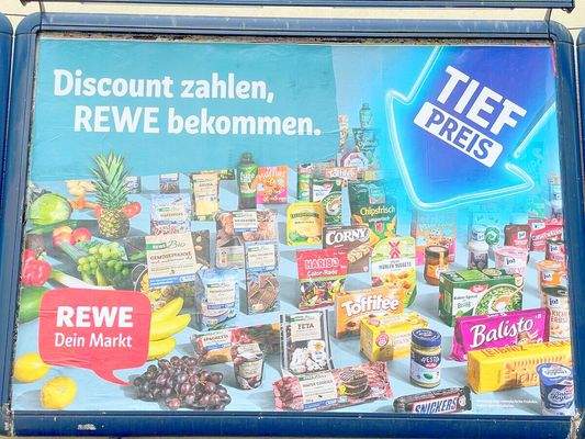 Alles zum Einkaufen fußläufig