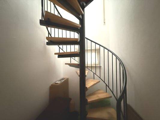 Treppe von UG ins EG