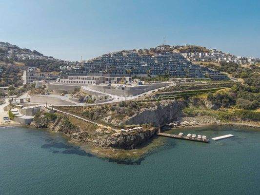 Spacious Sea View Real Estate in a Luxury Complex in Bodrum