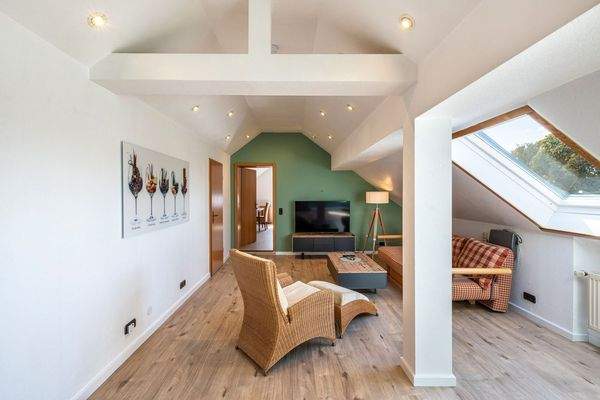 Ansicht Wohnbereich Dachgeschoss Haupthaus