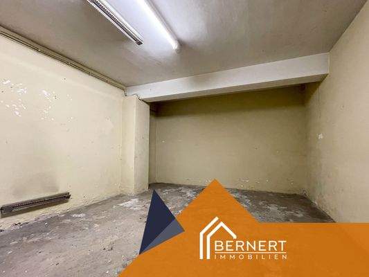 Lagerraum mit Außentür