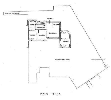 Planimetria piano terra