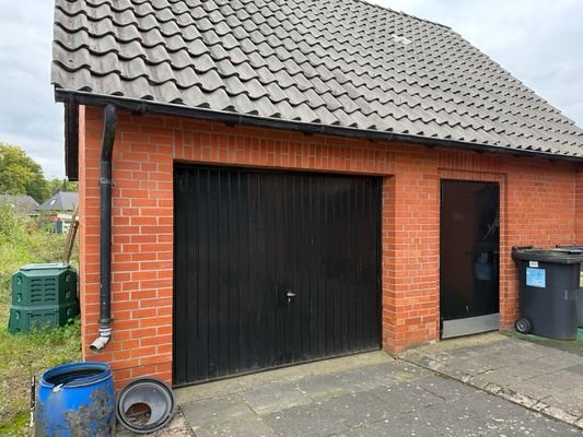 Garage und Schuppen