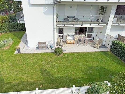 Südterrasse mit anteiligem Gartensondernutzungsrecht
