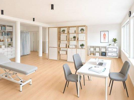 Als mögliche Allgemeinarztpraxis // KI generiert