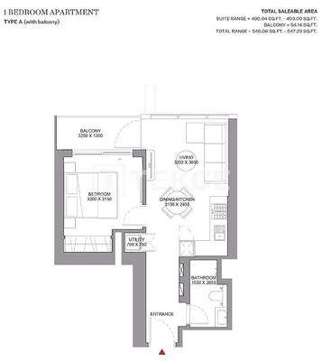 Luxury Apartments in a Residential Complex in Dubai Motor City