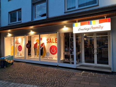 Bebra Ladenlokale, Ladenflächen 