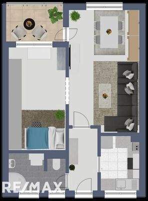 Grundriss visualisiert