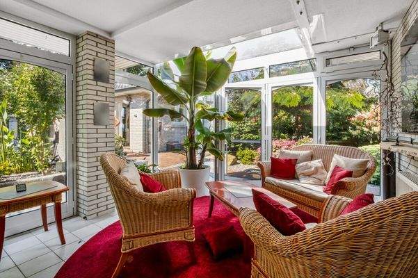 Wintergarten anliegend an der Küche