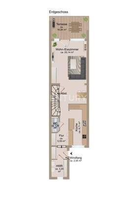 Grundriss Erdgeschoss