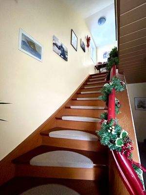 Aufgang zum Dachgeschoss