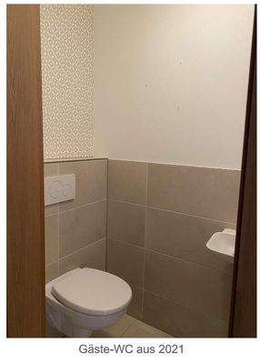 Gäste-WC Erdgeschoss