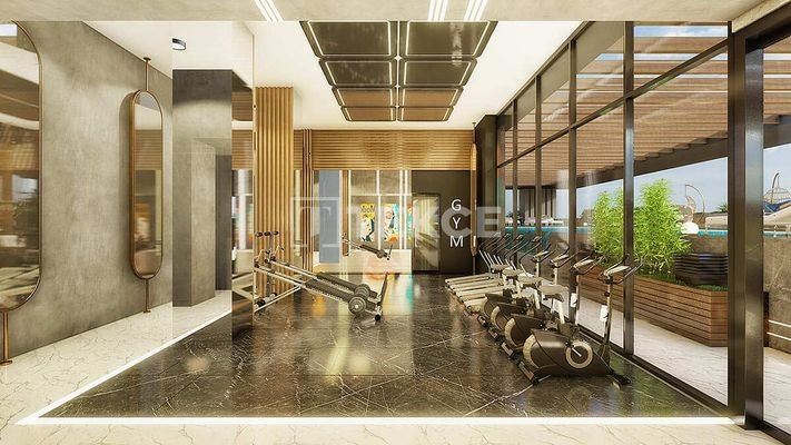 Apartments in a Compound with Pool and Security in İzmir Bornova