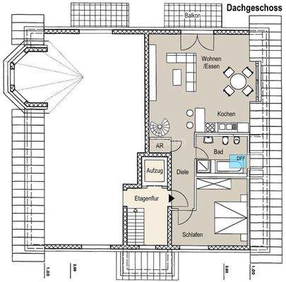 3485 Grundriss Dachgeschoss