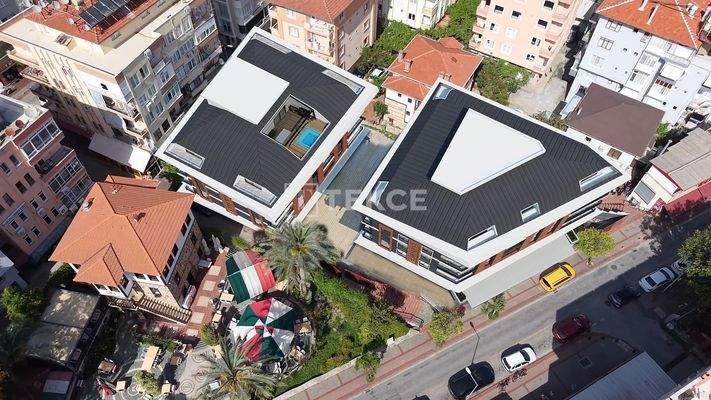 City and Mountain-View Apartments in the Center of Alanya Antalya